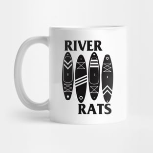 River Rats - Paddle Boards (Black Flag) Mug